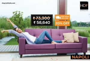 Buy HOF Premium Sofa Set Napoli Online & Get 20% off Discoun